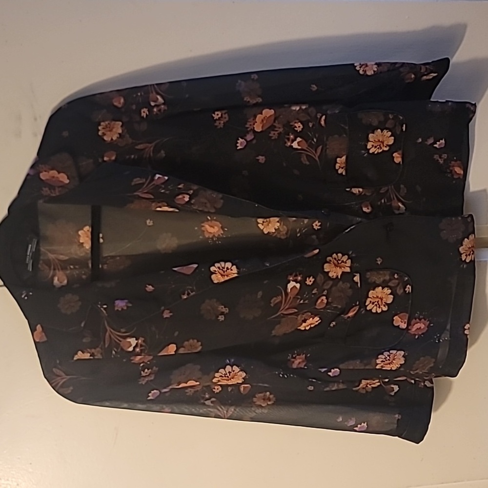 ZARA WOMAN Flowery Sleepwear Top, Women's, Size S